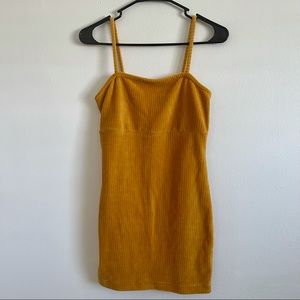 Target Wild Fable yellow mini dress size xs 💛